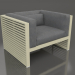 modèle 3D Chaise longue (Or) - preview