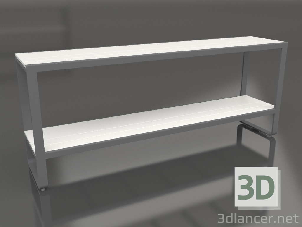 3d модель Стелаж 180 (DEKTON Zenith, Anthracite) – превью