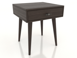 Bedside table STAND NEW 420x400 mm (ash walnut)