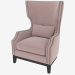 modello 3D Poltrona ADELIS ARMCHAIR (602.024-MF33) - anteprima