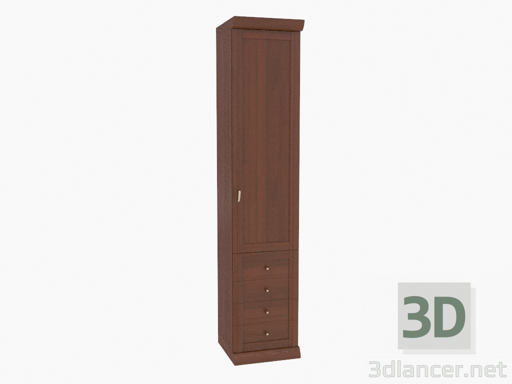 3D modeli Dolap dar (261-23) - önizleme