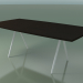 Modelo 3d Mesa em forma de sabão 5433 (H 74 - 100x200 cm, pés 180 °, folheados L21 wenge, V12) - preview