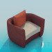 3d model Chair with cushion - preview