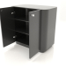 3d model Gabinete TM 031 (abierto) (660x400x650, plástico negro) - vista previa