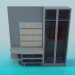 3d model Cupboard in the entrance hall - preview