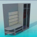 3d model Cupboard in the entrance hall - preview