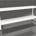 modello 3D Rack 180 (DEKTON Zenith, Bianco) - anteprima