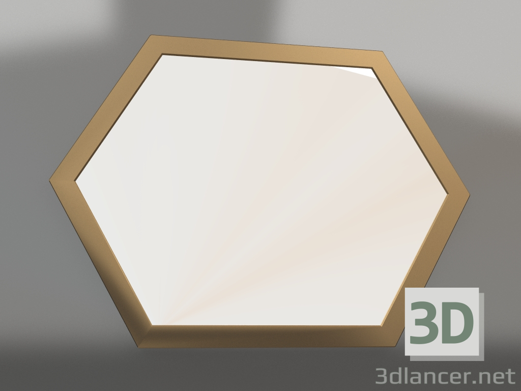 3d модель Дзеркало Гексагон-2 – превью 3d модель Дзеркало Гексагон-2 – превью