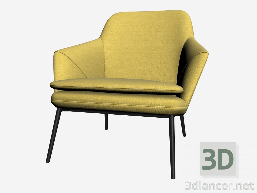 modèle 3D Fauteuil câlin (602 014) - preview