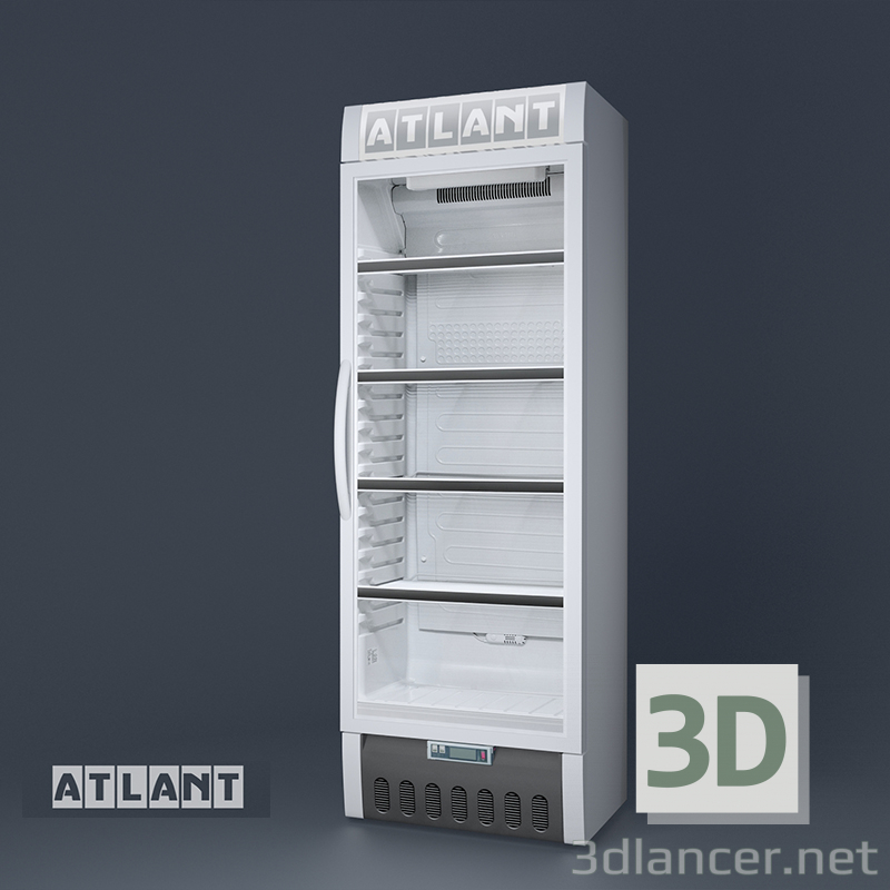 3d model Refrigerador profesional de una cámara ATLANT HT 1006 - vista previa