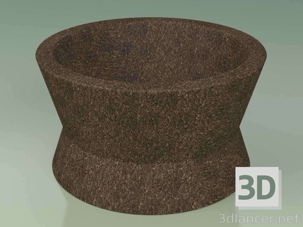 3d model Pot for plants 001 - preview