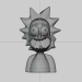 3d Rick Sanchez and the portal model buy - render