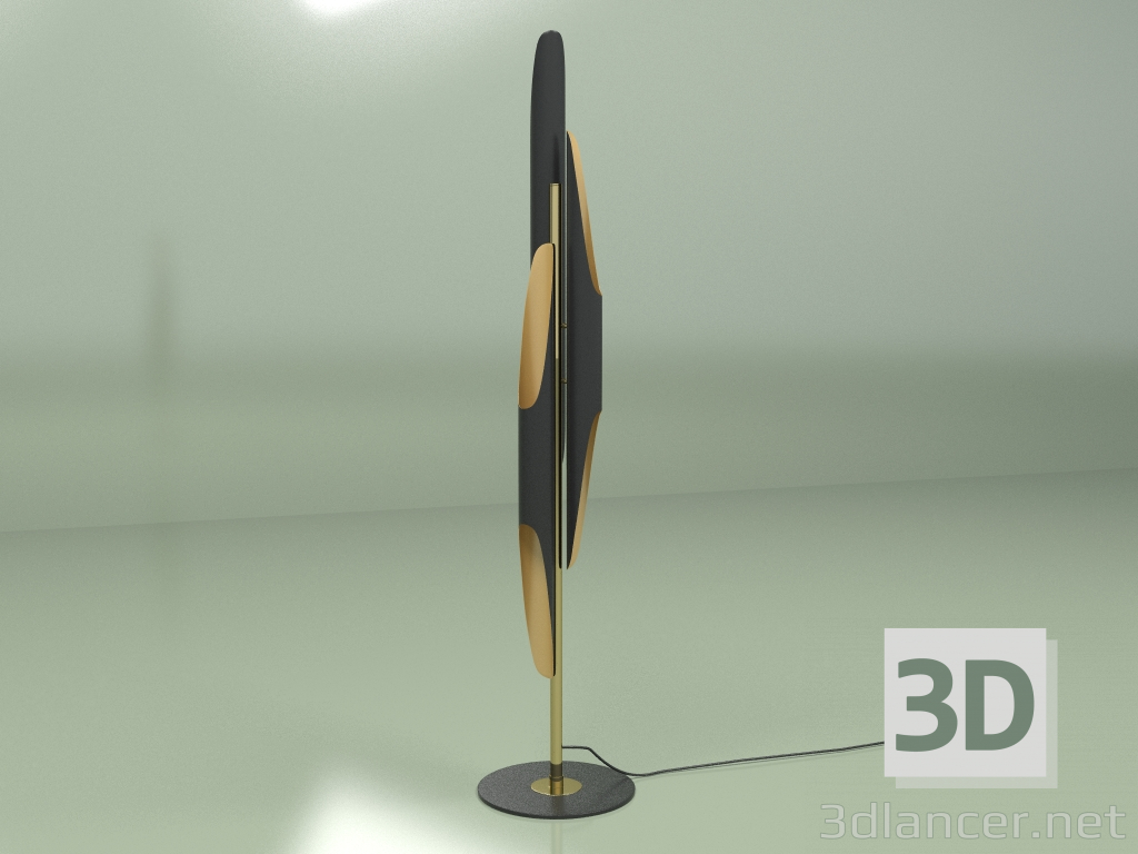 Modelo 3d Candeeiro de pé Coltrane - preview