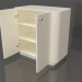 modello 3D Armadio TM 031 (aperto) (660x400x650, colore plastica bianco) - anteprima