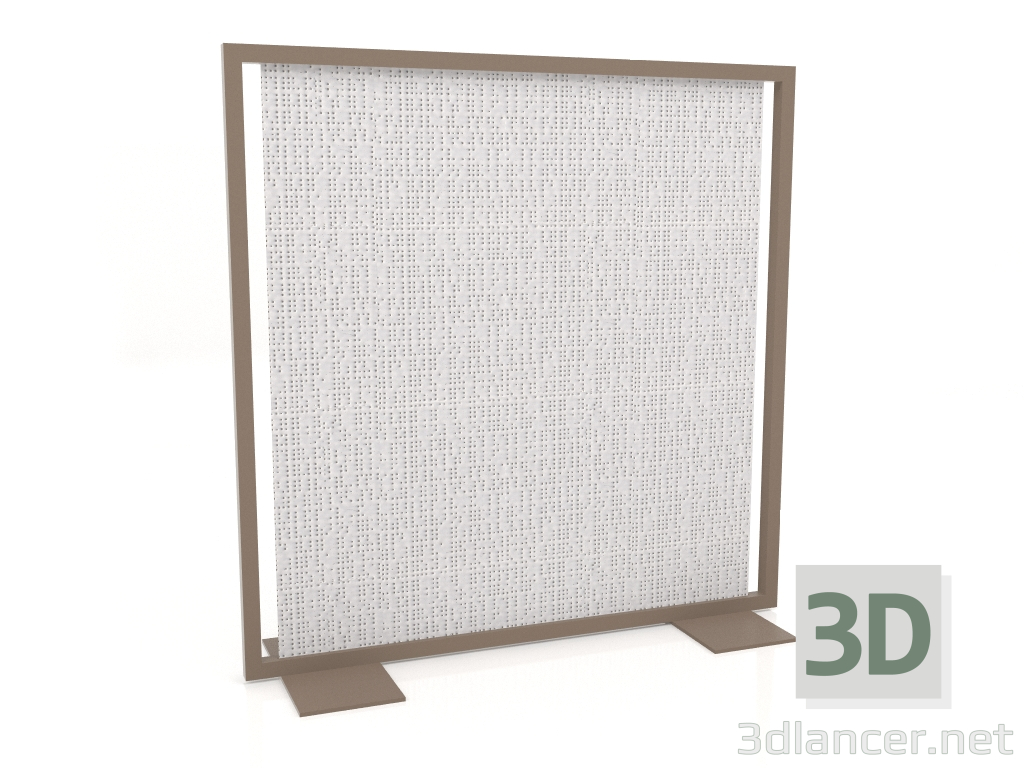 modello 3D Schermo divisorio 150x150 (Bronzo) - anteprima