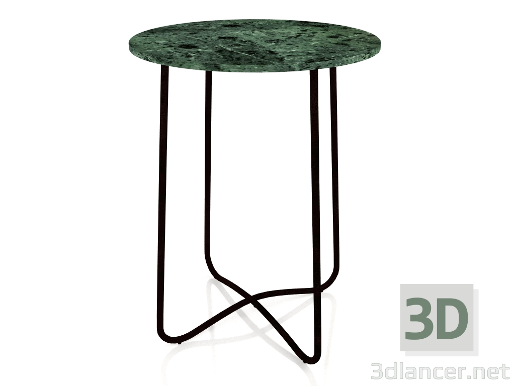 modèle 3D Table d'appoint émeraude - preview