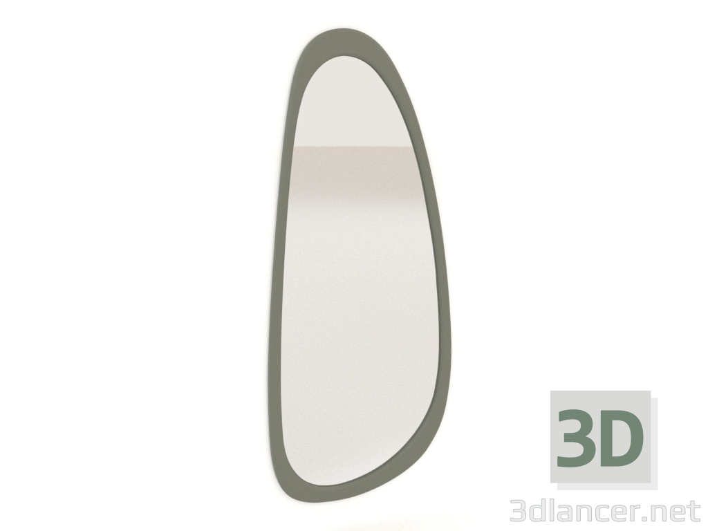 Modelo 3d Espelho de parede ASYM (oliva) - preview Modelo 3d Espelho de parede ASYM (oliva) - preview
