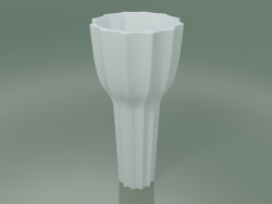 Vase Line Small (Blanc)