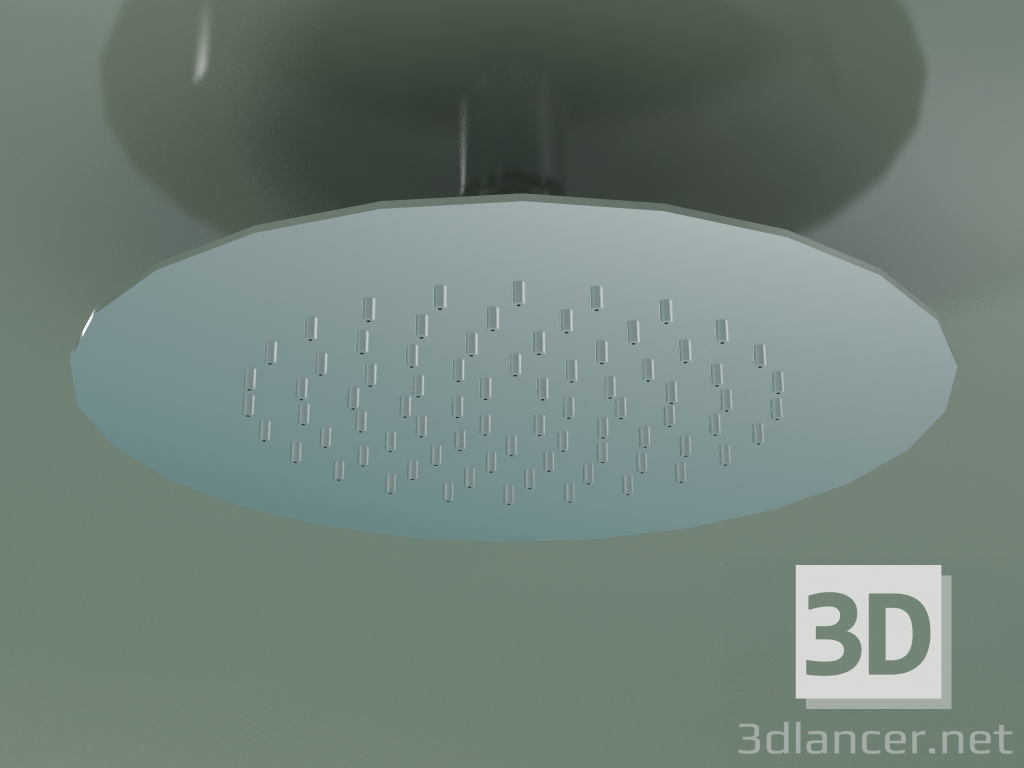 3d model Rociador con ducha de lluvia Ø250 mm, h 2 mm (SF093 A) - vista previa