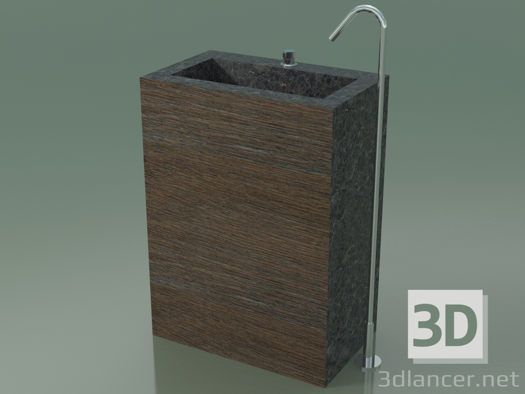 modello 3D Lavabo (D01) - anteprima