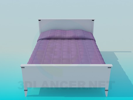 modèle 3D Lit - preview