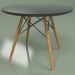 3d model Coffee table Eiffel diameter 60 (black) - preview