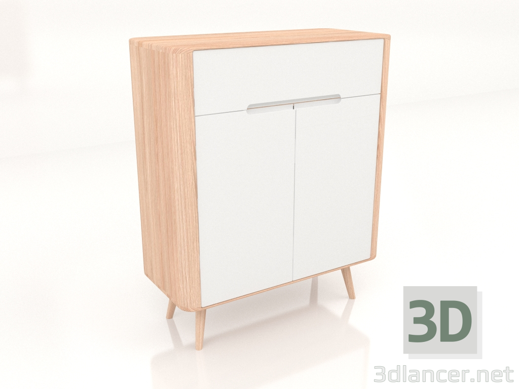 modèle 3D Armoire Éna 90 - preview