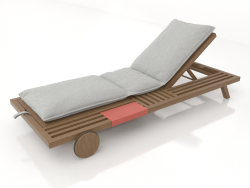 Chaise longue (levantada para trás)