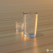 3D Modell Glas facettiert + rmka - Vorschau