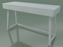 Writing desk with two drawers (50, White)