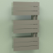 3d model Heated towel rail - Elato (830 x 450, RAL - 7013) - preview