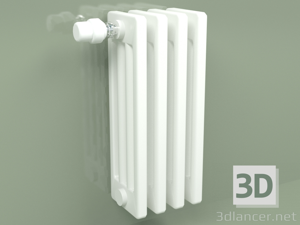 Modelo 3d Radiador Delta Laserline (DL4, H 450 mm, RAL - 9016) - preview