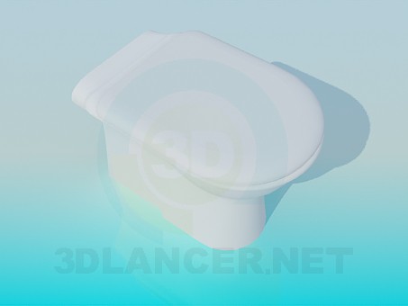 3D modeli Klozet - önizleme