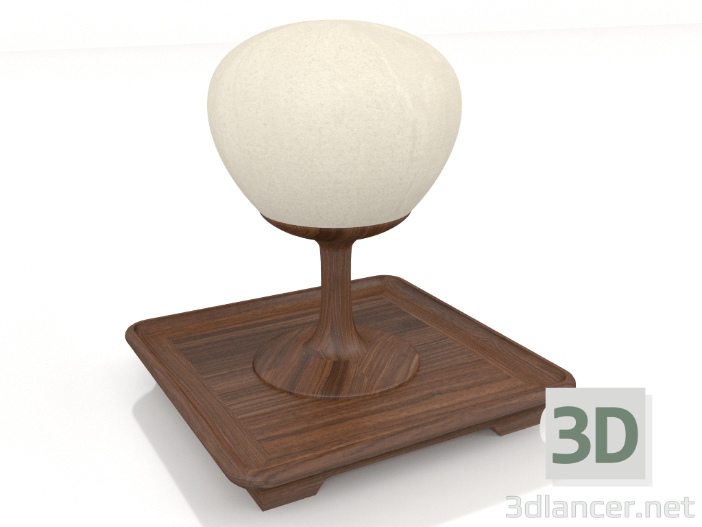 3d модель Настольный светильник Alberi di Toscana (Olive small square) – превью