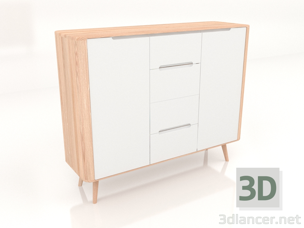 3D modeli Dolap Ena 135 - önizleme