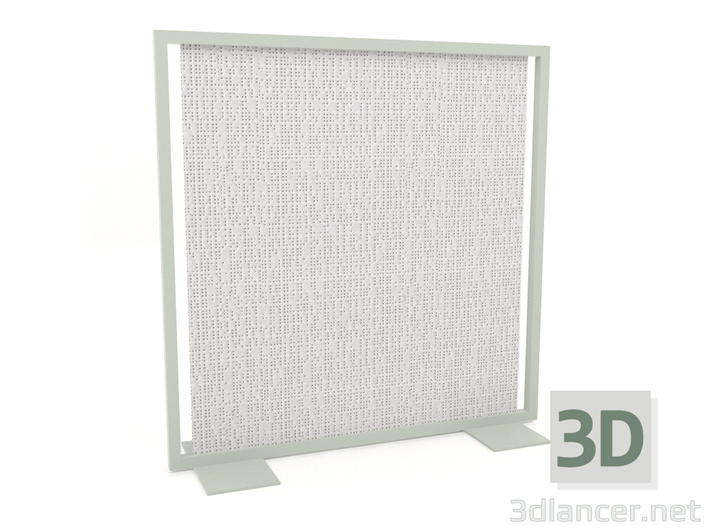 3d model Mampara mampara 150x150 (Gris cemento) - vista previa