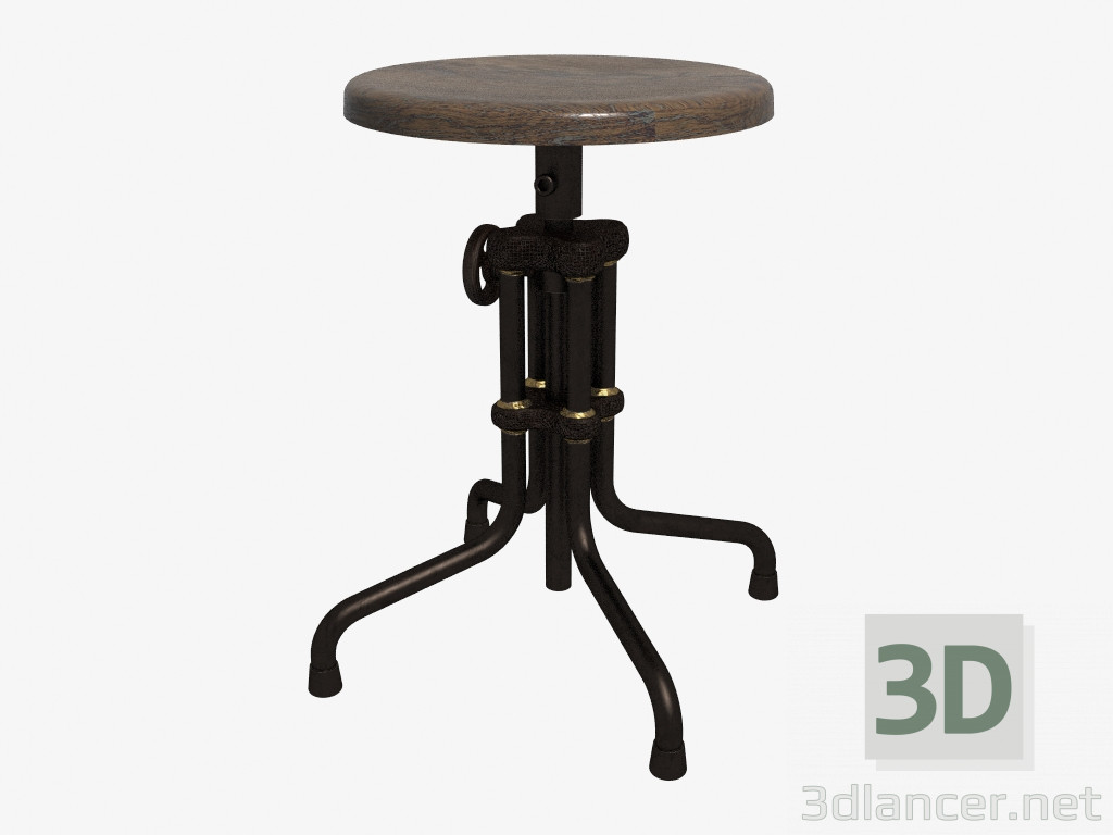 3d model Taburete contrario de ISAAC baja (445.002 B) - vista previa