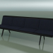 3d model Central module Waiting 4500 (L 240 cm, Black) - preview