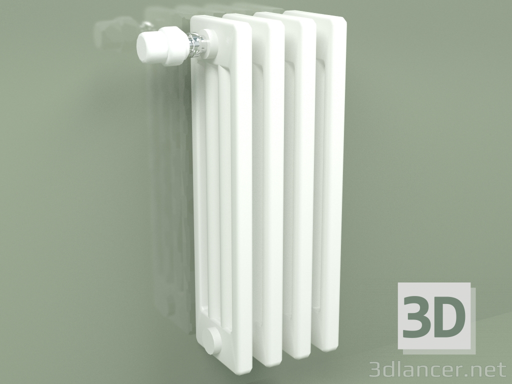 modèle 3D Radiateur Delta Laserline (DL4, H 500 mm, RAL - 9016) - preview