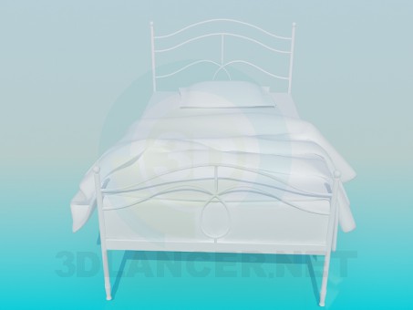 3d model Bed - preview