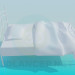 3d model Bed - preview