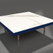 3d model Square coffee table (Night blue, DEKTON Aura) - preview