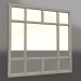 Modelo 3d Espelho 1 (carvalho clareado) - preview