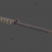 Combate cuchillo Low-Poly 3D modelo Compro - render