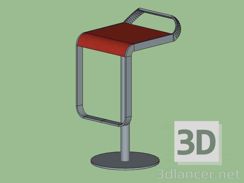 3D Modell Stuhl - Vorschau