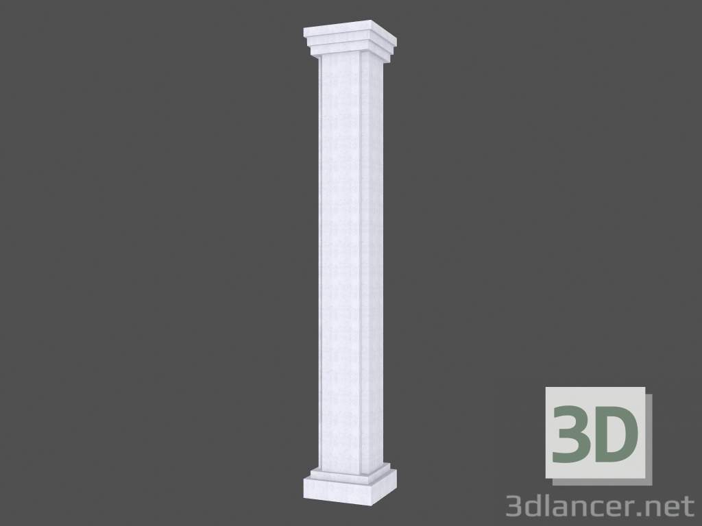 3D Modell Säule (K52X) - Vorschau