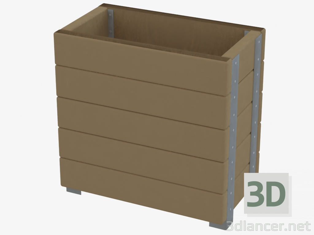 3D Modell Blumentopf (11006) - Vorschau