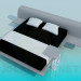 3D Modell Bett - Vorschau