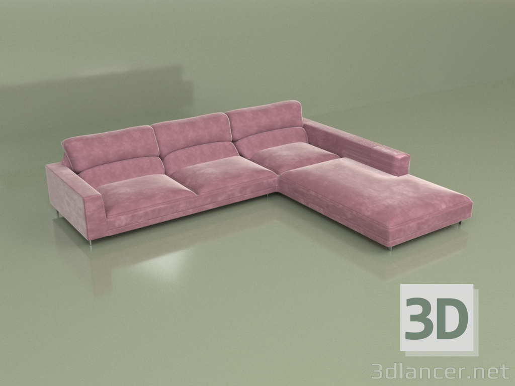 3D Modell Ecksofa Metropol - Vorschau