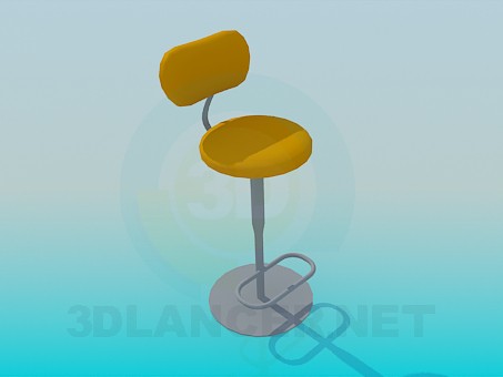 3d model Bar stool - preview